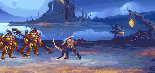 鬼武者在决斗场如何与女皇,猎魔使抗衡?-时空猎人