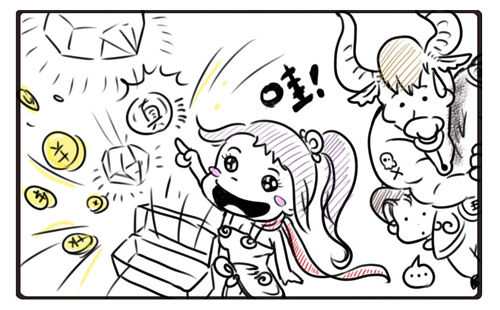 搞笑漫画故事,搞笑漫画故事饭店为背景