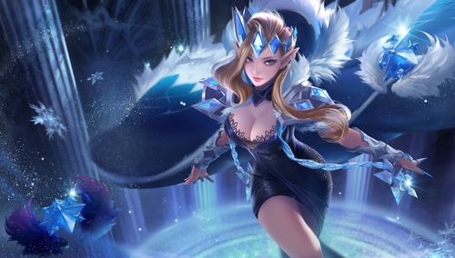 冰雪女皇圣诞限定皮肤抢先看